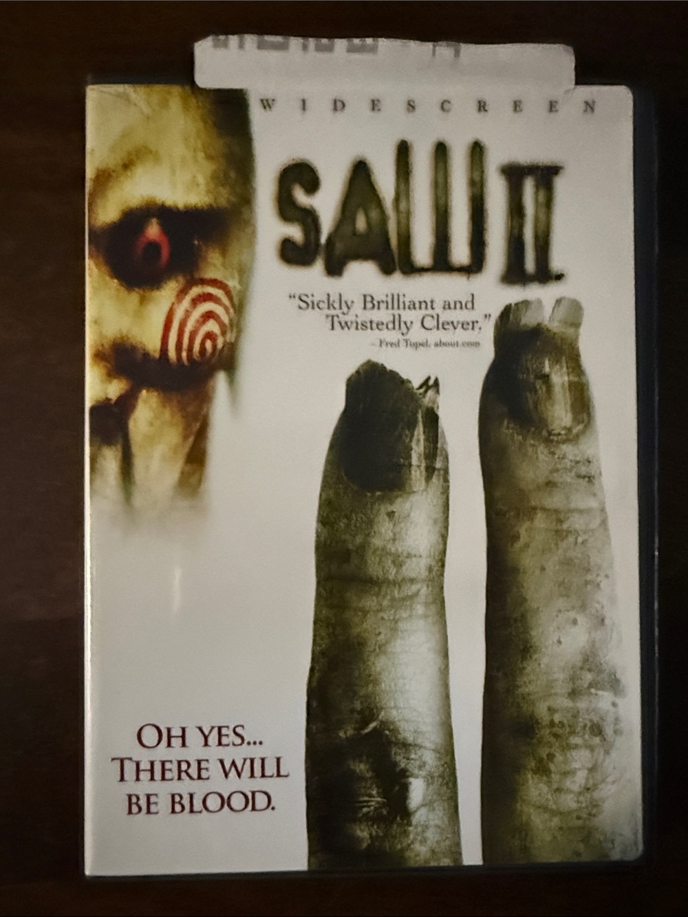 Saw II Widescreen DVD - White Cover